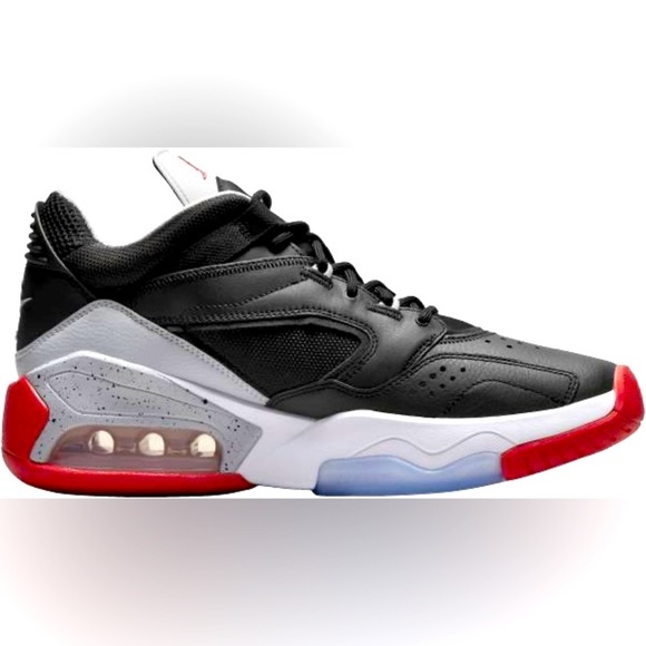 NWT Jordan Sneakers Black Red Point Lane Nike Sneakers - Picture 3 of 7